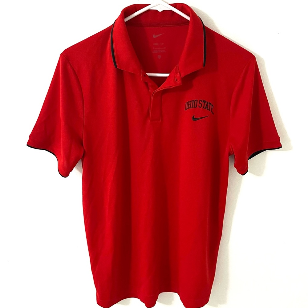 Nike Ohio State Buckeyes Dri-Fit Performance Polo, Size: Small
